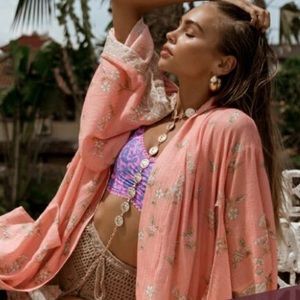 💗NWT💗 Spell & the Gypsy Hendrix Kimono Sz S/M 💕SIMPLY AMAZING💕